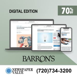 Barron's News Digital Subscription for 2 Years for Only for $159