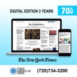Digital Subscription to The New York Times (3-Year Plan) - Enjoy a Whopping 70% Discount