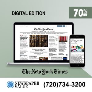 The NY Times Digital Subscription 2-Years for Only $159
