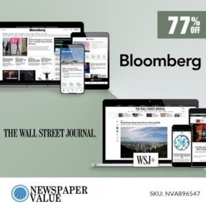 Bloomberg Newspaper and WSJ Digital Bundle for 3 Years