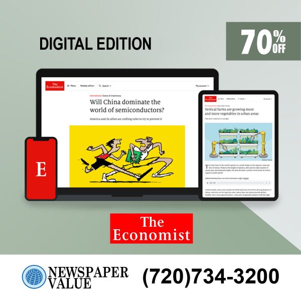 The Economist Digital Subscription for 2 Years for only $159