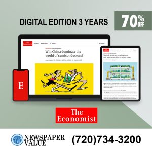 The Economist Digital Subscription for 3 Years for only $89