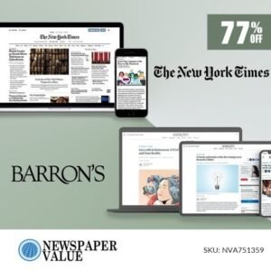 New York Times and Barron's News Digital Combo for 2 Years