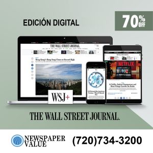 Wall Street Journal: Suscripción en Español durante 2 años