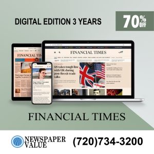 The Financial Times Digital Subscription for 3 Years