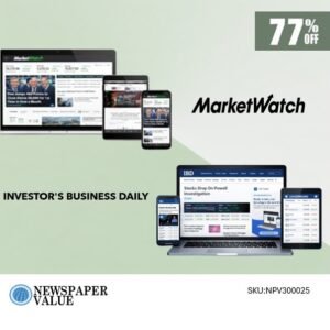 MarketWatch and Investor’s Business Daily (2 Year) – 77% OFF